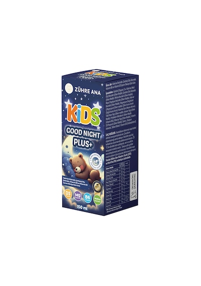 Good Night Plus Uyku Şurubu Valerian, Melisa Ve Papatya İçeren Vitamin Katkılı Ve Çilekli 150 Ml