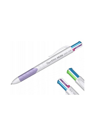 Paper Mate Tükenmez Kalem İnkjoy Quatro Canlı Renkler S0977270 Çok Renkli