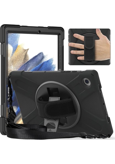 Sptmgldı Newface Lenovo M10 Fhd Plus X606f Kılıf Amazing Tablet Kapak - Siyah