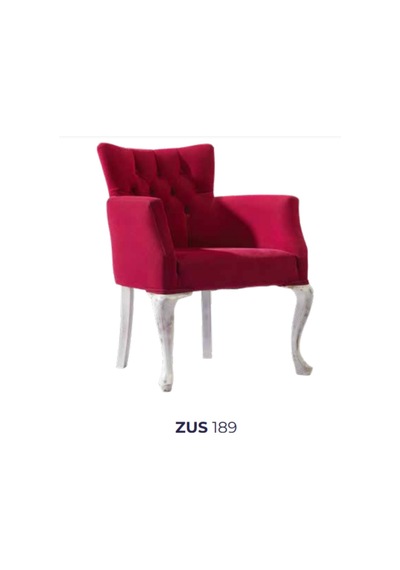 Bengimobilya Sandalye Zus189 Berjer Model Kapitone Avangart Ahşap Retro Iskele