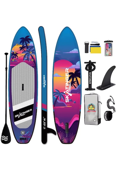 Sunset Sup Board Double Layer 335x84x15 Cm Paddle Board Full Set