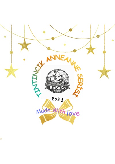 Busako Baby Ta-001 El Örgüsü Bebek Efe Yeleği/yelek-bebek-çocuk Kahverengi