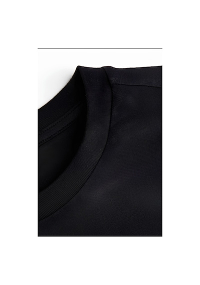 Standup Paddle Tasarım Baskılı Ünisex Siyah Oversize T-shirt