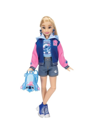 Jkıly23946 Disney İly 4ever Stitch Kolej Temalı Bebek Kıyafet Ve Aksesuarları