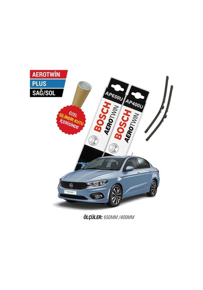 Fiat Egea 2016 Model Silecek Takımı Ön Bosch Aerotwin Plus