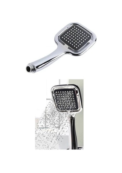 Duş Başlığı Banyo Duşakabin Kare Başlık El Ayak Duşu Çok Renkli
