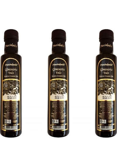 Mecitefendi Çörekotu Yağı 3 x 250 ML