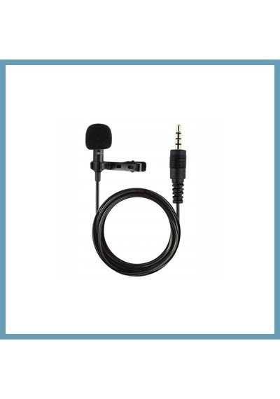 Bezos 3.5mm Jak 1.5 Metre Double Mikrofon - Siyah Mbt06