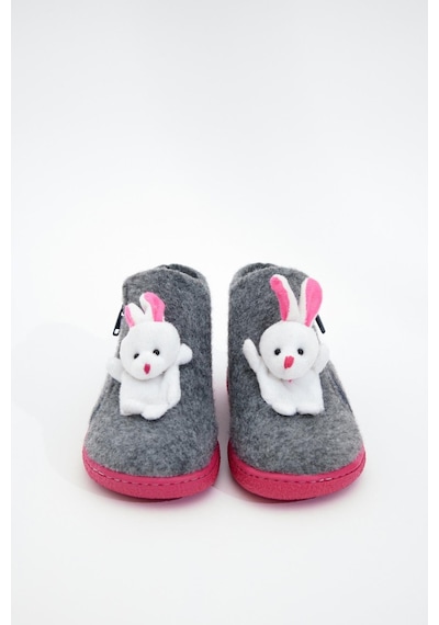 Dudino Dodo Rabbit Çocuk Panduf White/red