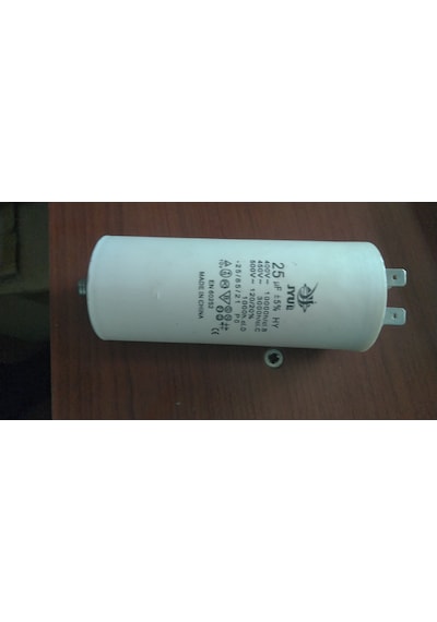 25Uf 450V Ac Motorstart Kondansatör