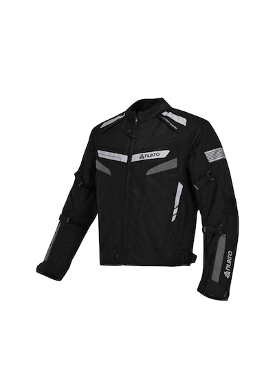 Nukrowear Stealth Pro Gri 4 Mevsim Erkek Motosiklet Ceketi