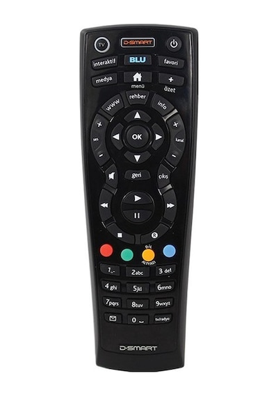 D-Smart Hd Blu Akıllı Uydu Alıcı Kumandası 122007