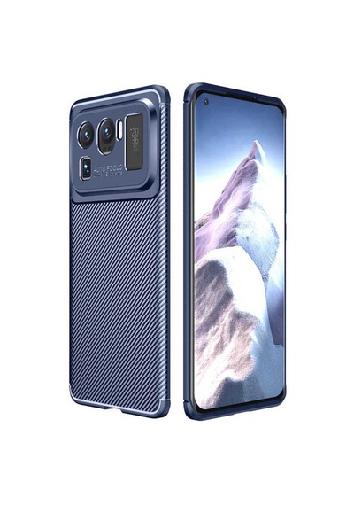 Xiaomi Mi 11 Ultra Kılıf Zore Negro Silikon Kapak Lacivert