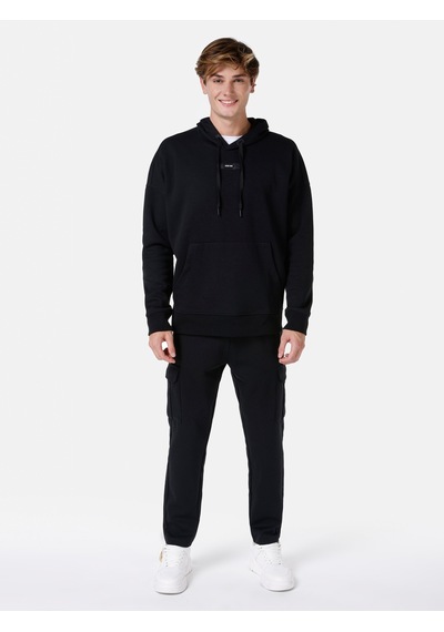 Colin's Colins Regular Fit Baskılı Siyah Erkek Sweatshirt Cl1067014 Siyah