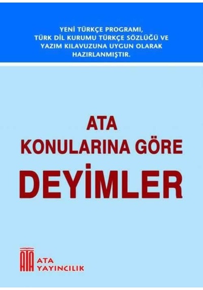 Ata Konularına Göre Deyimler