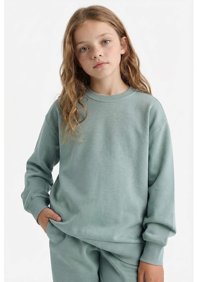 Defacto Relax Fit Bisiklet Yaka Basic Düz Okul Sweatshirt Kız Çocuk A2797A824AU Yeşil Defacto Relax Fit Bisiklet Yaka Basic Düz Okul Sweatshirt Kız Çocuk A2797A824AU Yeşil