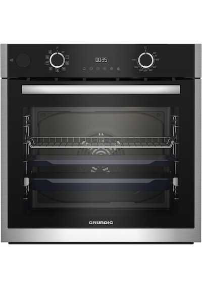 Grundig GEBD12302B 72 LT Ankastre Fırın Siyah