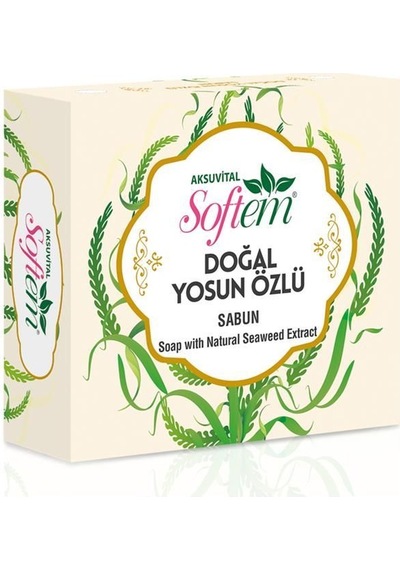 Softem Yosun Özlü Katı Bitkisel Sabun 130 G