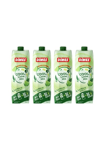 Dimes Cool Lime Özü 1 Lt 4 Lü