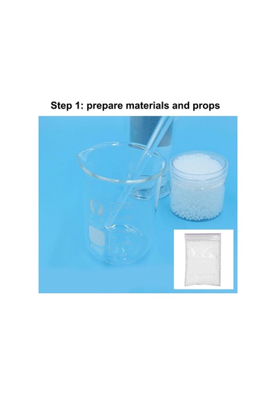 100g Polyshape Polimorf Plastik Peletler Fahion Plastimake