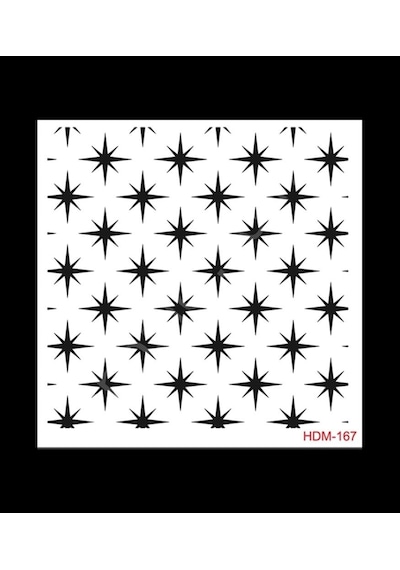 Hdm167 Cadence Home Dekor Stencil 25X25