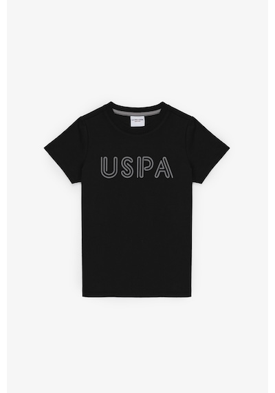 U.S. Polo Assn. Erkek Çocuk Siyah Tişört Basic 50325556-vr046