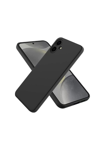 Newface Samsung Galaxy A06 Kılıf First Silikon - Siyah