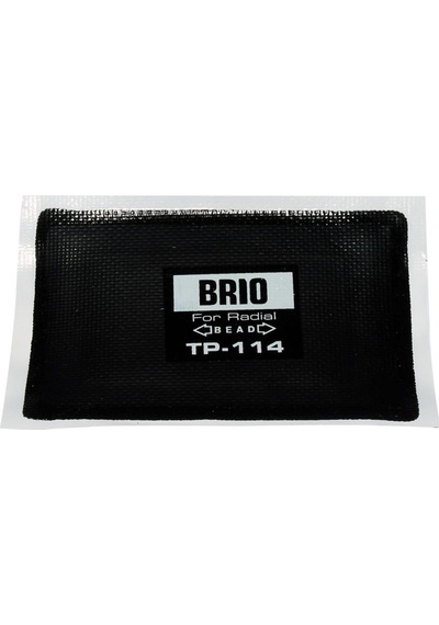 Brio Lastik Yaması 125x80 Kord Kat 1 10'lu Siyah - Mavi - Yeşil