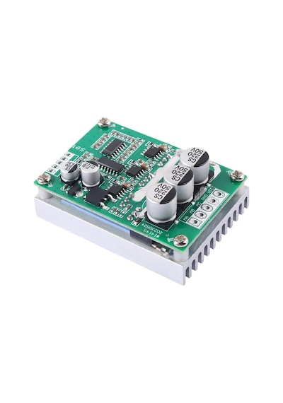 Dc 12v 36v 15a 500w Fırçasız Motor Sürücü Soğutucu Pwm Bldc Hız Kontrol Kartı İleri Geri Yön