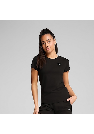 Puma Essentials Elevated Kadın Siyah Tişört 690894-01 Siyah