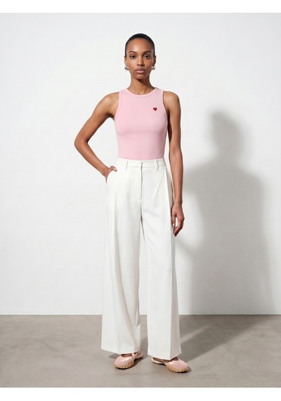 Dilvin 21259 Bisiklet Yaka Top-toz Pembe