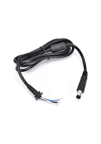 Koodmax - Hp Dell Uyumlu İğne Uç 7.4 5.0mm Adaptör Şarj Aleti Tamir Kablosu - 7.4x5.0mm Dc Kablo