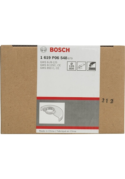 Bosch 125 mm Taşlama İçin Siperlik - 1619P06548