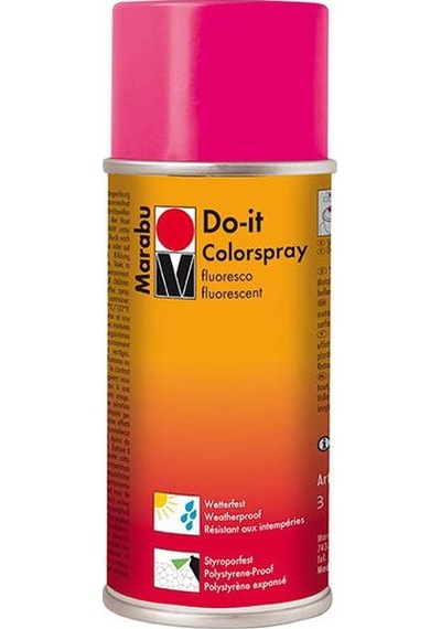 Marabu Do-İt Colorspray No:333 Fluorescent Pink