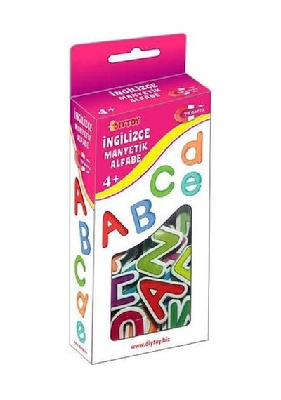 Diytoy 2866 Manyetik Oyuncaklar İngilizce Alfabe