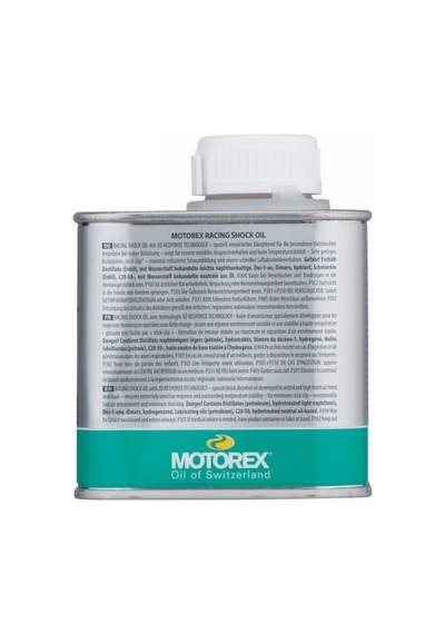 Motorex Racıng Shock Yağı 250ml 308029 Siyah - Kırmızı