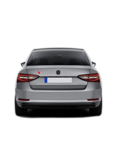 S-Dizayn Skoda Superb Krom Bagaj Alt Çıtası 2015 Ve Üzeri N11.2417