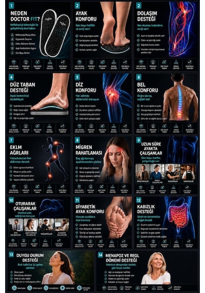 Doctor Fit Refleksoloji Rahatlatıcı,akapunktur Masaj Terliği Beyaz Bayan Terliği 39 Numara