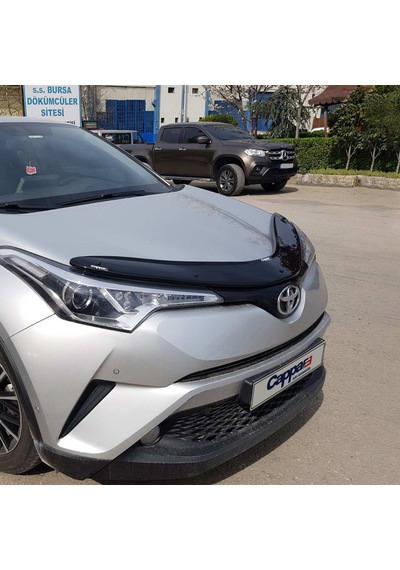 Cappafe Toyota Uyumlu C-Hr Ön Kaput Koruyucu Rüzgarlık 4Mm Abs 2016-2