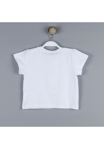Xo Kids P-003339 Bes 3920 Kız Bluz 2-6 Yaş Beyaz