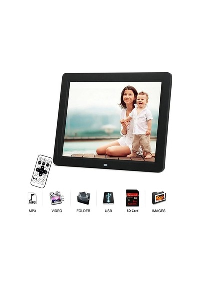 Tr Invıcta 10inch Dijital Fotoğraf Çerçevesi Tft Lcd ' Ekran - Uzaktan Kumandalı,video,mp3,ayarlanbilir Açılıp K Genel