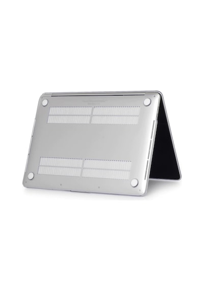 Apple Uyumlu MacBook Air M1Işlemci 2020 A2337 13" Hardcase Kılıf Kapak Siyah