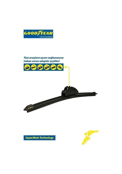 Chrysler Grand Voyager 1997-2007 Supermute Silecek Bıçak Seti 2 Parça, 700 Mm X 700 Mm Boyut
