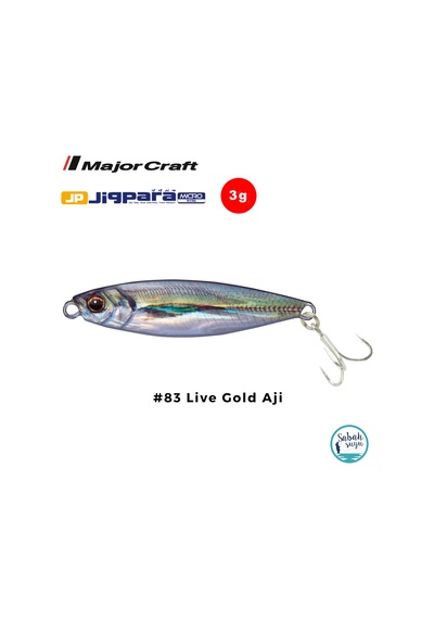 Major Craft Jigpara Micro Jpm-3gr 30mm 83 Live Gold Aji
