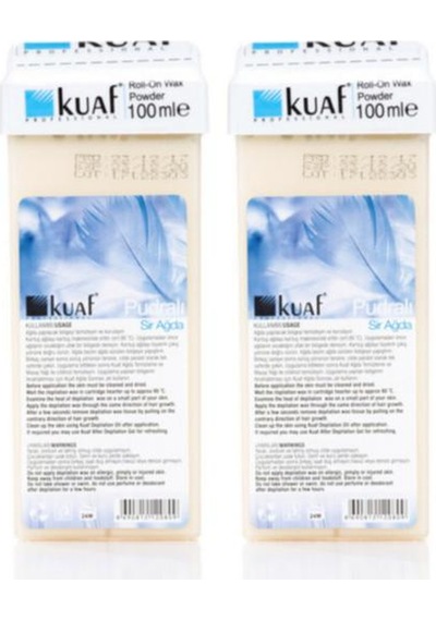 2 Adet Roll On Kartuş Ağda Pudralı 100 ml X 2