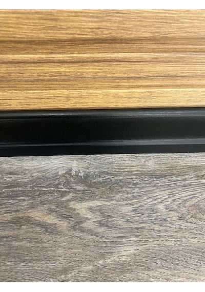 6 Cm Siyah Parke Süpürgelik