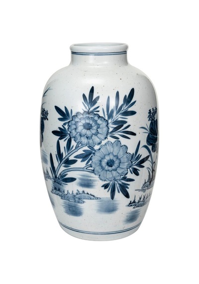 Hand-painted Seramik Vazo Çok Renkli