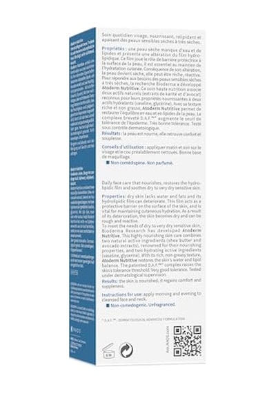Nutrition Çok Kuru Olgun Cilt Besleyici Nemlendirici Yüz Kremi Ve Shea Yağı 40 Ml