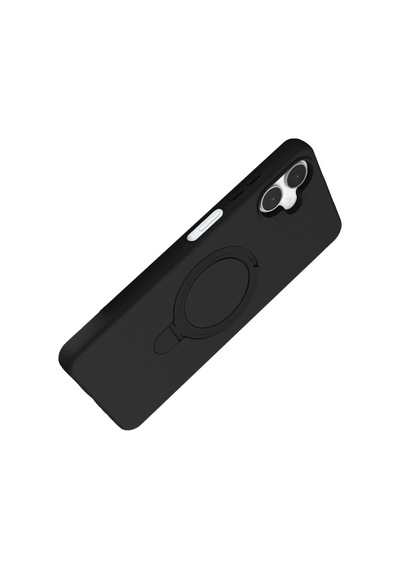 Samsung Galaxy A06 Regal Magsafe Standlı Kapak - Siyah 0.2M-Çok Renkli