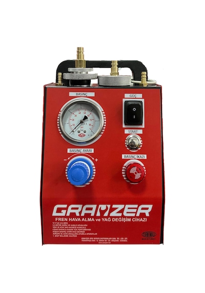 Grayzer Fha-100 Fren Hava Alma Ve Yağ Değişim Cihazı